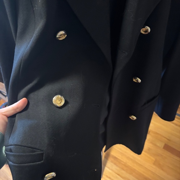 Chloe wool blazer coat black - Picture 3 of 4